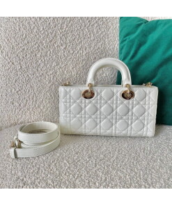 Replica Dior M0540 Lady D-joy Bag White Cannage Calfskin