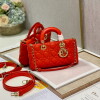 Replica Dior M0540 Lady D-joy Bag White Cannage Calfskin 9