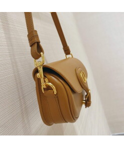 Replica Dior M9327 dior Bobby bag East West Brown Box Calfskin