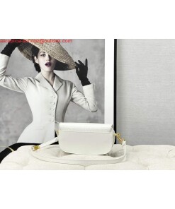 Replica Dior M9327 dior Bobby bag East West White Box Calfskin 2