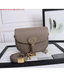 Replica Dior M9319 Medium dior Bobby bag Warm Taupe Grained Calfskin