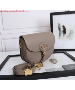 Replica Dior M9319 Medium dior Bobby bag Warm Taupe Grained Calfskin 2