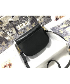 Replica Dior M9319 Medium dior Bobby bag Black box Calfskin