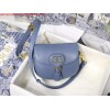 Replica Dior M9317 Crossbody small dior Bobby bag Pacific Gray box Calfskin 9