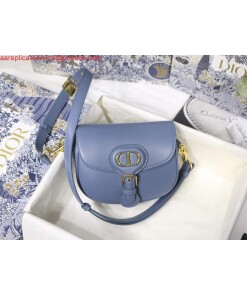 Replica Dior M9317 Crossbody small dior Bobby bag Lake Blue box Calfskin