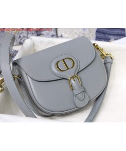 Replica Dior M9317 Crossbody small dior Bobby bag Grey box Calfskin