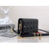 Replica Dior Caro Mini zipper clutch 5087 White 7