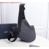 Replica Dior 1ADPO093 Saddle Men Bag Grained Calfskin Black 10