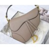 Replica Dior M0446 Dior Saddle Bag Light Pink Grained Calfskin 9