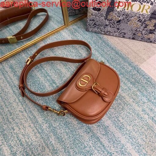 Replica Dior M9317 Dior Bobby Small Crossbody Bag 9268 Brown 3