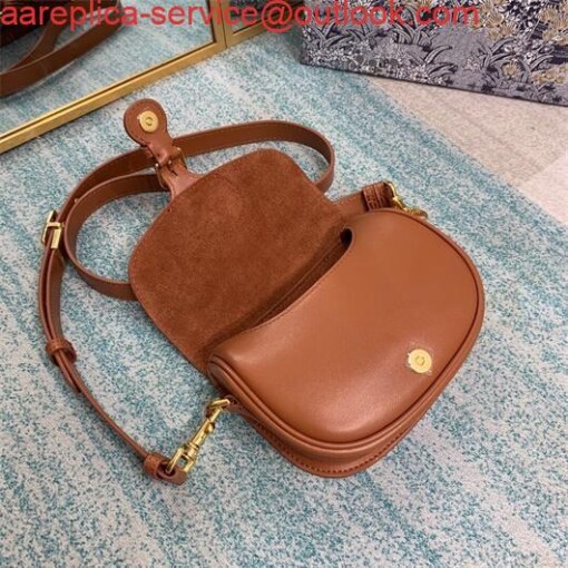 Replica Dior M9317 Dior Bobby Small Crossbody Bag 9268 Brown 4