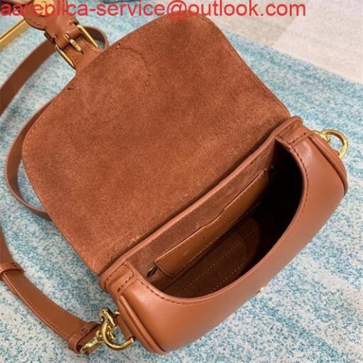 Replica Dior M9317 Dior Bobby Small Crossbody Bag 9268 Brown 5