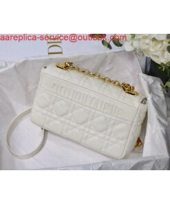 Replica Dior M9241 Dior Small Dior Caro Bag White 2