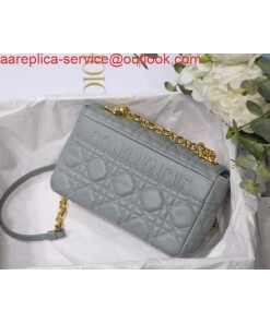 Replica Dior M9241 Dior Small Dior Caro Bag Light Blue 2