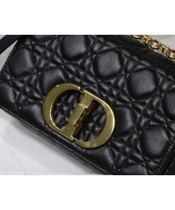 Replica Dior M9241 Dior Small Dior Caro Bag Black