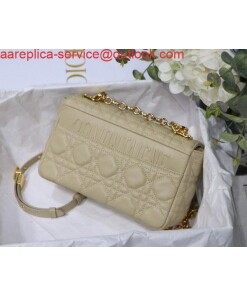 Replica Dior M9241 Dior Small Dior Caro Bag Apricot 2