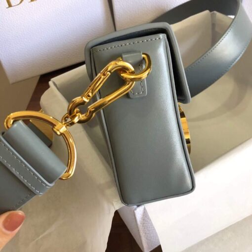 Replica Dior M9204 Dior 30 Montaigne Box Bag Calfskin Gray 2