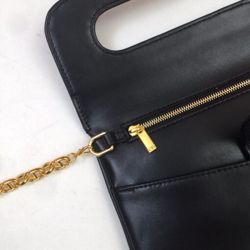 Replica Dior M8641 Medium Diordouble Bag Black 7