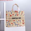 Replica Dior M1286 DIORAMOUR DIOR BOOK TOTE Red and White D-Royaume d'Amour Embroidery 9