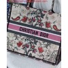 Replica Dior M1286 Dior Book Tote Beige Multicolor Mizza Embroidery 9