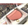 Replica Dior M0446 Dior Saddle Bag M0447 Grey Grained Calfskin with Gray Hardware 10