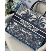 Replica Dior Book Tote M1286 Blue Toile de Jouy Embroidery 9