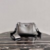 Replica Prada 2VZ048 Nylon And Saffiano Leather Backpack Bag in Black 9