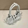 Replica Prada 1BA368 Moon padded nappa-leather bag Green 9