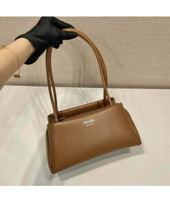 Replica Prada 1BA368 Leather mini-bag Bag Brown