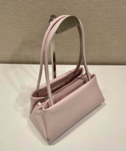 Replica Prada 1BA368 Leather mini-bag Bag Pink 2