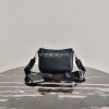 Replica Prada 2VD041 Re Nylon And Saffiano Leather Shoulder Bag in Black 10