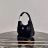 Replica Prada 1NE515 Re Edition 2000 Shearling Mini Bag Blue 12