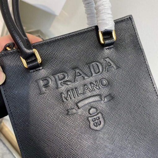 Replica Prada 1BA333 Small Saffiano leather handbag Black 4