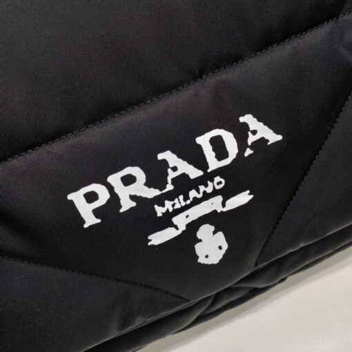 Replica Prada 1BG412 Shoulder bag Black 4