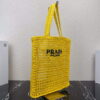 Replica Prada 1BG393 Raffia tote bag White 10