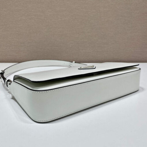 Replica Prada 1BD323 Brushed leather Prada Femme bag White 5