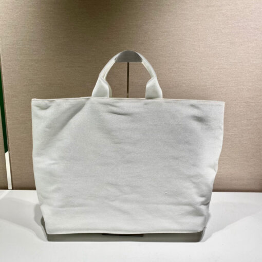 Replica Prada 1BG395 Drill tote Shoulder bag White 3