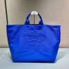 Replica Prada 1BG395 Drill tote Shoulder bag White 9