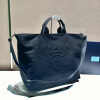 Replica Prada Leather bag with shoulder strap 1BH082 Black 10