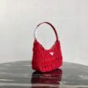 Replica Prada 1NE204 Prada Nylon and Saffiano Leather Mini Bag in Pink 10