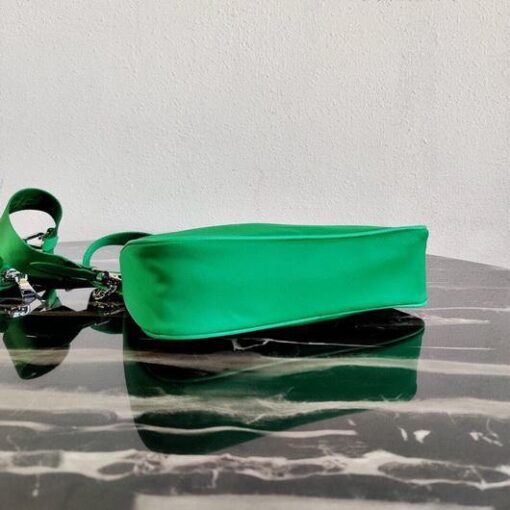 Replica Prada 1BH204 Prada Re-Edition 2005 Nylon Bag Green 3