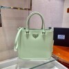 Replica Prada 1BA330 Brushed Leather Tote Bag Pink 9