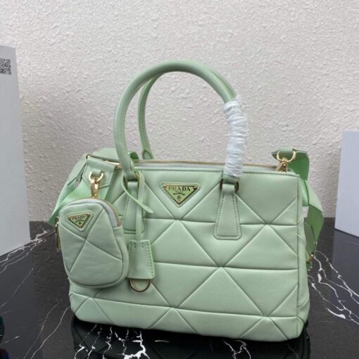 Replica Prada Small Prada Galleria Saffiano Leather bag 1BA863 Green 9