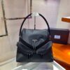 Replica Prada Signaux Nylon and Leather Hobo Bag 1BC160 White 9