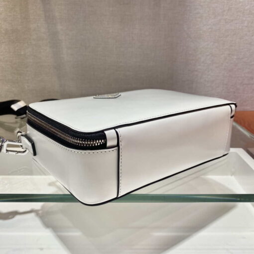 Replica Prada 2VH069 Brique Saffiano Smooth leather bag White 3