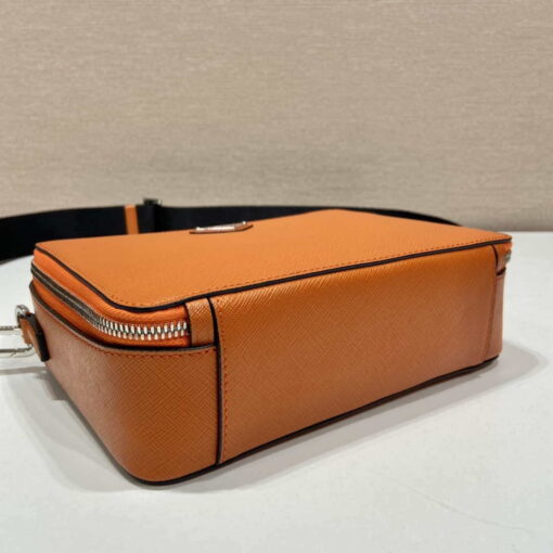 Replica Prada 2VH069 Brique Saffiano leather bag Orange 5