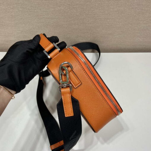 Replica Prada 2VH069 Brique Saffiano leather bag Orange 6