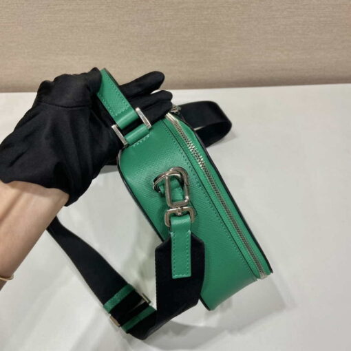 Replica Prada 2VH069 Brique Saffiano leather bag Green 5