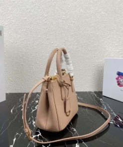 Replica Prada 1BA906 Prada Galleria Saffiano leather mini-bag Light Pink 2