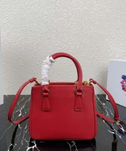 Replica Prada 1BA906 Prada Galleria Saffiano leather mini-bag Red